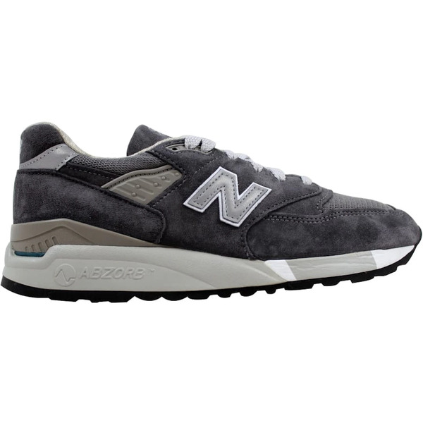New Balance ニューバランス レディース スニーカー 【New Balance 998 Grey/Charcoal (Women's)】 サイズ US_6.5(23.5cm) Grey/Charcoal｜asty