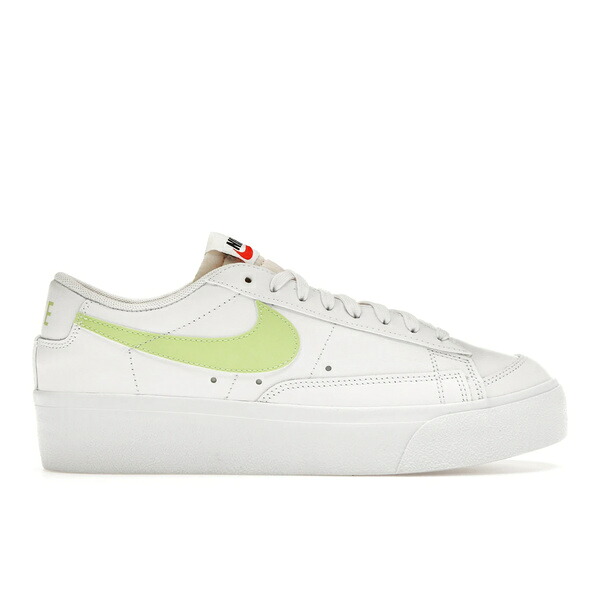 Nike ナイキ レディース スニーカー 【Nike Blazer Low Platform Lemon Twist (Women's)】 サイズ US_W_10 White/Light Lemon Twist/White/Black|asty
