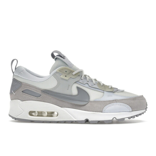 Nike ナイキ レディース スニーカー  【Nike Air Max 90 Futura Summit White Pure Platinum (Women\u0027s)】  大きさ US_8.5(25.5糎) Summit White/Pure Platinum/Football Grey/Wolf Grey