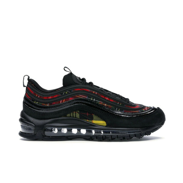 Nike ナイキ レディース スニーカー 【Nike Air Max 97 Tartan Black (Women's)】 サイズ US_5.5(22.5cm) Black/Black-University Red-Amarillo|asty