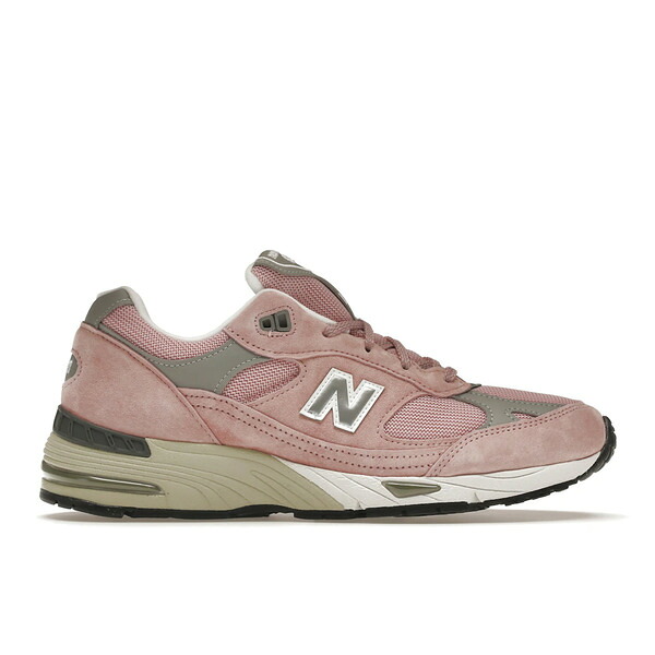 New Balance ニュー平衡にする レディース スニーカー  【New Balance 991 MiUK Pink (Women\u0027s)】  大きさ US_6(23.0糎) Pink/Grey
