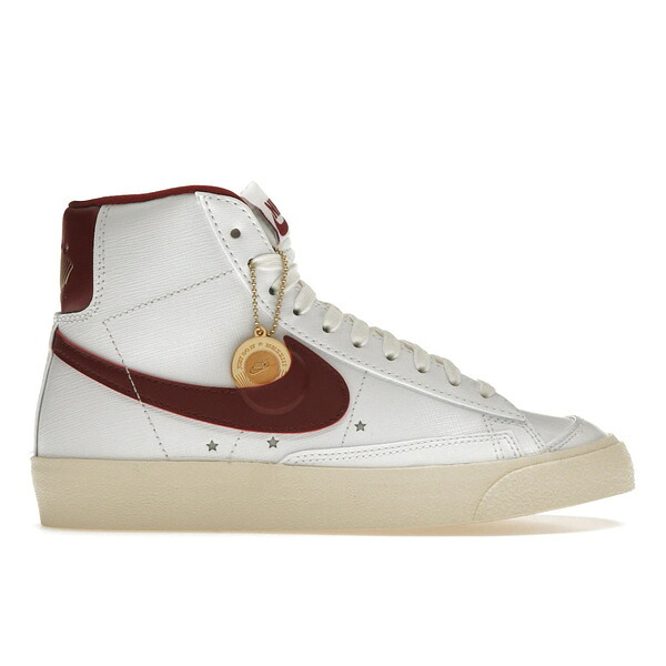 Nike ナイキ レディース スニーカー 【Nike Blazer Mid 77 SE Sisterhood (Women's)】 サイズ US_9(26.0cm) Summit White/Team Red/Muslin/Metallic Gold｜asty