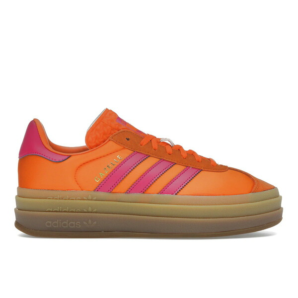 adidas アディダス レディース スニーカー 【adidas Gazelle Bold Orange Semi Lucid Fuchsia (Women's)】 サイズ US_8(25.0cm) Orange/Semi Lucid Fuchsia/Orange|asty