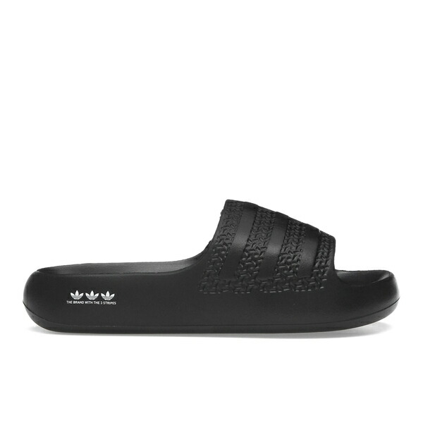 adidas アディダス レディース スニーカー  【adidas Adilette Ayoon Core Black Cloud White (Women\u0027s)】  大きさ US_8(25.0糎) Core Black/Cloud White/Core Black