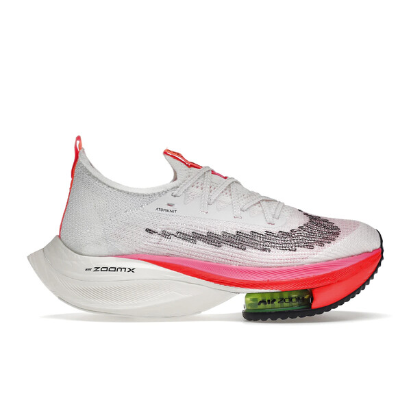 Nike ナイキ レディース スニーカー  【Nike Air Zoom Alphafly Next% White Pink (Women\u0027s)】  大きさ US_9.5(26.5糎) White/Black-Black-Black