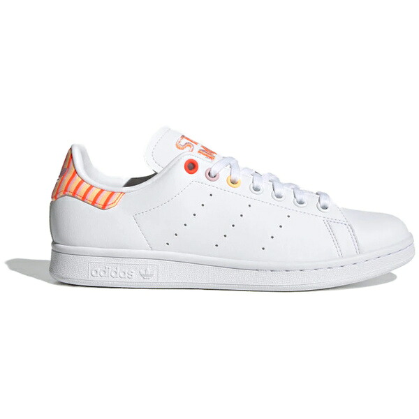 adidas アディダス レディース スニーカー  【adidas Stan Smith White Pink Solar Red (Women\u0027s)】  大きさ US_9.5(26.5珊) White/Pink/Solar Red