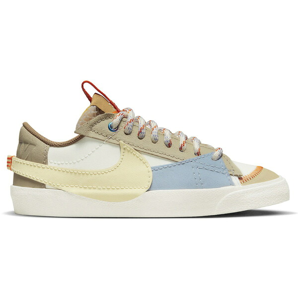 Nike ナイキ レディース スニーカー  【Nike Blazer Low 77 Jumbo Sail Alabaster Celestine Blue (Women\u0027s)】  大きさ US_5(22.0糎) Sail/Alabaster-Sail-Celestine Blue-Light Stone-Safety Orange