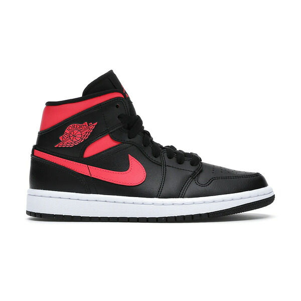Jordan ジョーダン レディース スニーカー  【Jordan 1 Mid Black Siren Red (Women\u0027s)】  大きさ US_6.5(23.5糎) Black/Siren Red-White