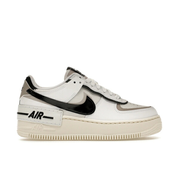 Nike ナイキ レディース スニーカー 【Nike Air Force 1 Low Shadow White College Grey Platinum Tint Off Noir (Women's)】 サイズ US_5.5(22.5cm) White/College Grey/Platinum Tint/Off Noir｜asty