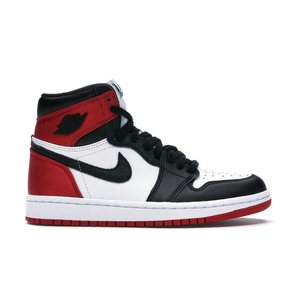Jordan ジョーダン レディース スニーカー  【Jordan 1 Retro High Satin Black Toe (Women\u0027s)】  大きさ US_8.5(25.5糎) Black/White-University Red