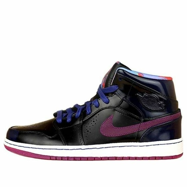 Jordan ジョーダン メンズ スニーカー 【Air Jordan 1 Mid Nouveau YOTH 'Deep Royal' 652484-405】 サイズ US_9.5(27.5cm)|asty