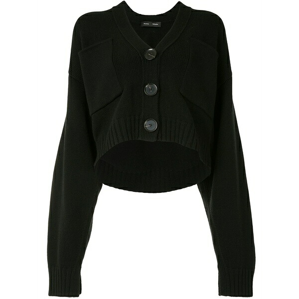 プロエンザショラー レディース カーディガン アウター Eco cashmere cardigan Black｜asty