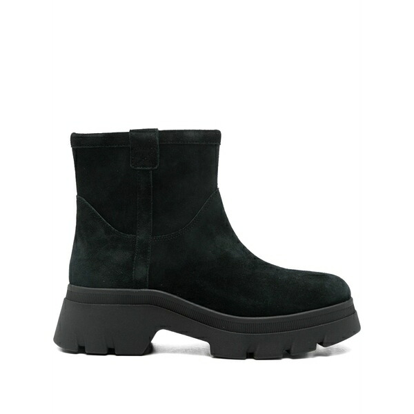 ジェオックス レディース ブーツ シューズ 50粍 suede zip boots  Black