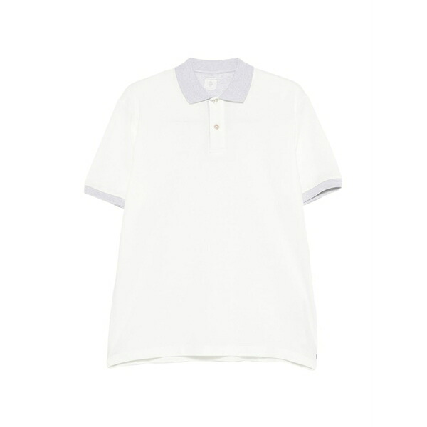 イレブンティ メンズ ポロシャツ トップス Buttoned polo shirt White｜asty 46,680円