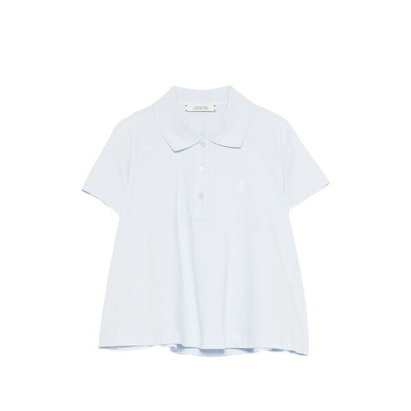 ドロシーシューマッハ レディース スポーツシャツ トップス Sporty romance short-sleeve polo shirt Blue