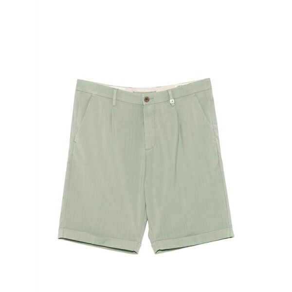 ミース メンズ カジュアルパンツ ボトムス Pleated shorts Green｜asty