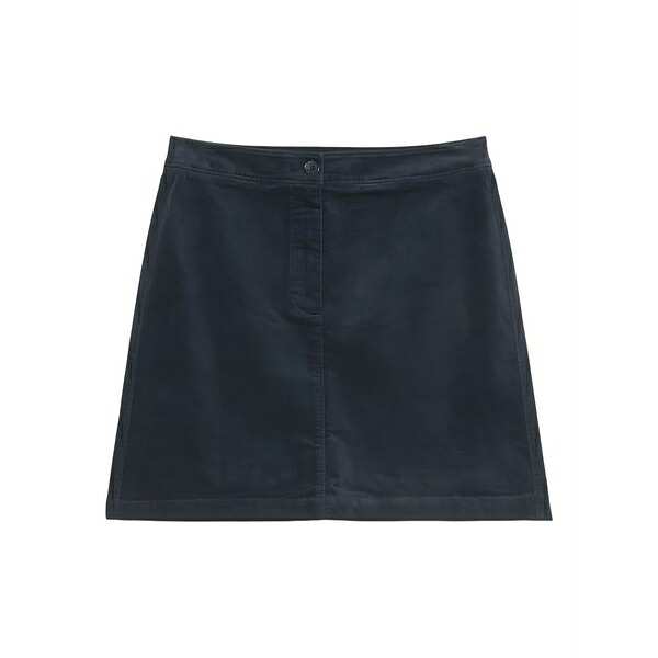 マルコポーロ レディース スコート ボトムス Button-front mini skirt Blue