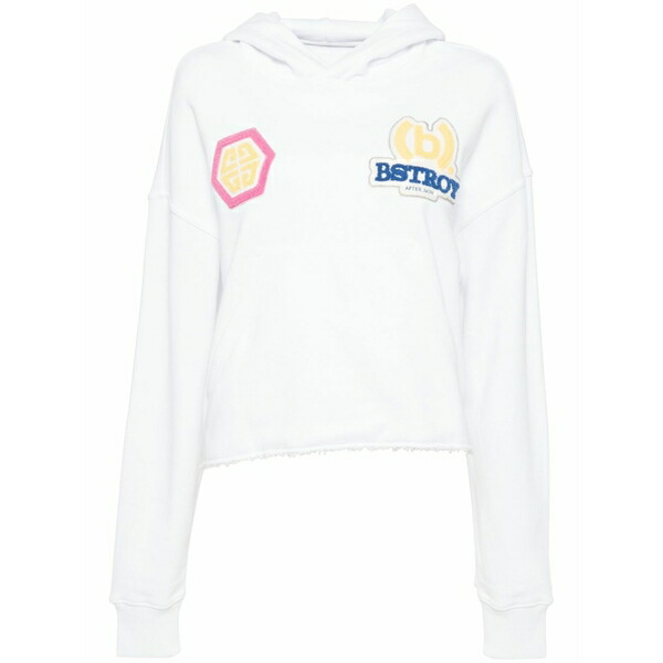ジバンシー レディース パーカー・スウェットシャツ アウター Appliqu?? hoodies White