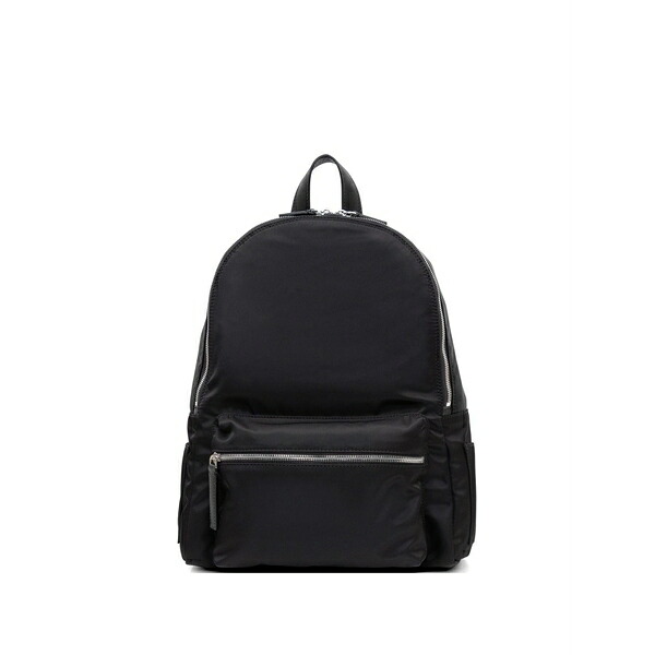 オルチアーニ メンズ うしろ側容器に並べる・背嚢 御徒面子 Laino davis zipped backpack Black