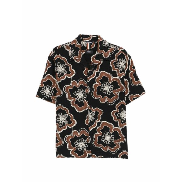 アンソニーモラート メンズ シャツ トップス Dover floral shirt Black
