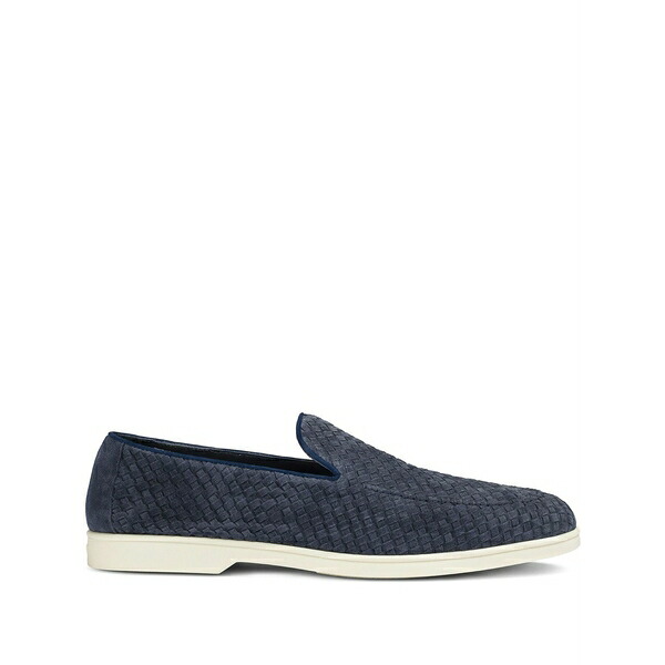 ドンカルズ メンズ スリッポン・ローファー シューズ Suede loafers Blue｜asty