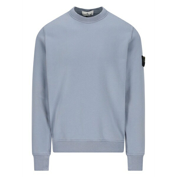 ストーンアイランド メンズ パーカー・スウェットシャツ アウター Crew-neck sweater Blue｜asty