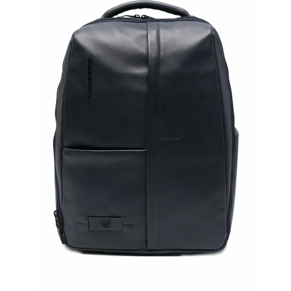 ピークアドロ  メンズ うしろ側容器に並べる・背嚢 御徒面子 Logo-patch backpack Blue