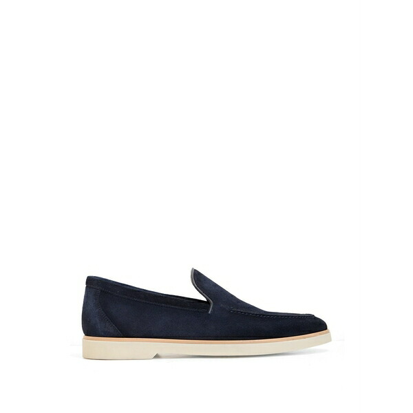 マグナーニ メンズ スリッポン・ローファー シューズ Suede loafers Blue