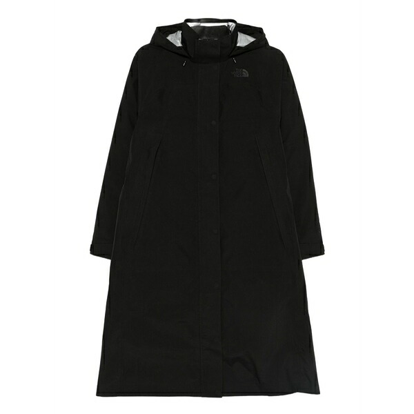北の方人間の顔 レディース 厚地の外套 アウター Gadget hangar coat Black