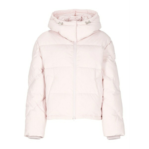 ケンゾー レディース 上衣＆上衣 アウター Logo-patch down jacket Pink