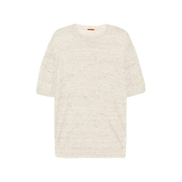 バレナ メンズ ティーシャツ トップス Tuga knit t-shirt Neutrals メンズファッション-トップス-Tシャツ・カットソー