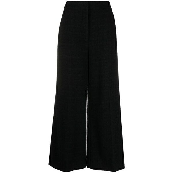 モスキーノ レディース カジュアルパンツ ボトムス Wide-leg trousers Black｜asty