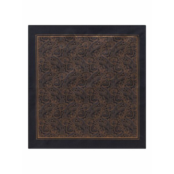 エトロ メンズ えり巻き・袈裟・えり巻き 付属物 Paisley-pattern scarf Black