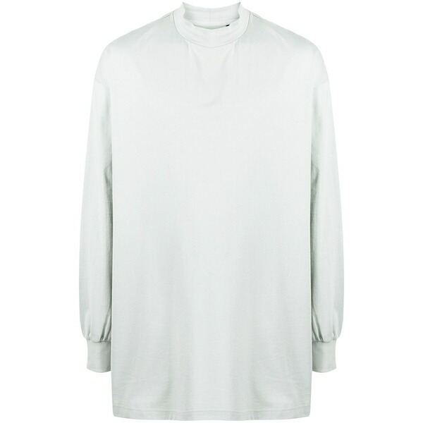 ワイスリー メンズ Tシャツ トップス Logo-patch cotton t-shirt Green|asty