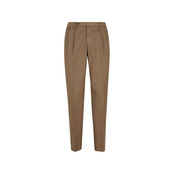 ブリ後押し 1949 メンズ 心地好いズボン下 ボトムス Pleated trousers Neutrals
