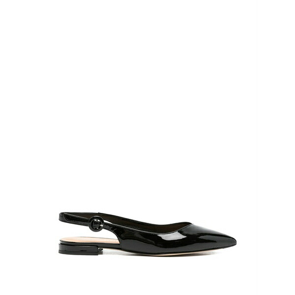 ジュリーディー レディース パンプス シューズ Buckle strap ballet flats Black
