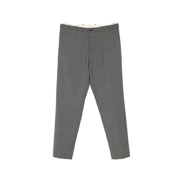 野球クラブ はたご屋 ザ 昼まえ メンズ 心地好いズボン下 ボトムス Giove buttoned trousers Grey