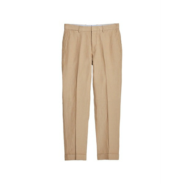 ラルフローレン メンズ カジュアルパンツ ボトムス Cuffed trousers Neutrals｜asty