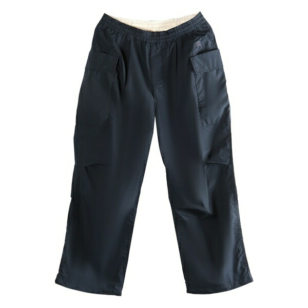 ナナミカ メンズ カジュアルパンツ ボトムス Cotton-blend cargo trousers Blue｜asty