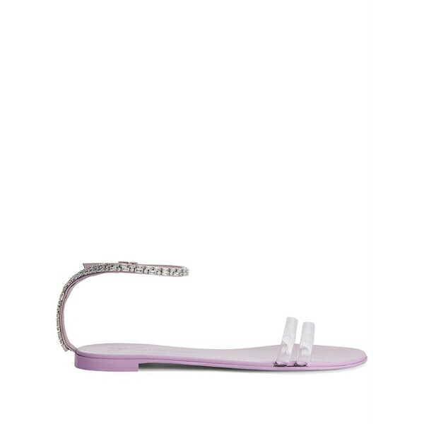 ジュゼッペザノッティ レディース サンダル シューズ Agathe plexi sandals Pink|asty