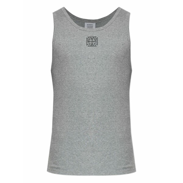 ヴェトモン メンズ プルオーバー トップス Graphic tank top Grey