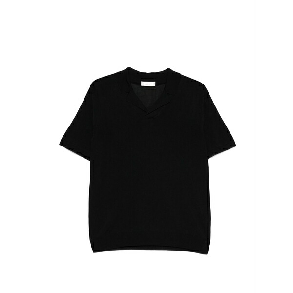 ロベルトコリーナ メンズ プルオーバー トップス V-neck t-shirt Black
