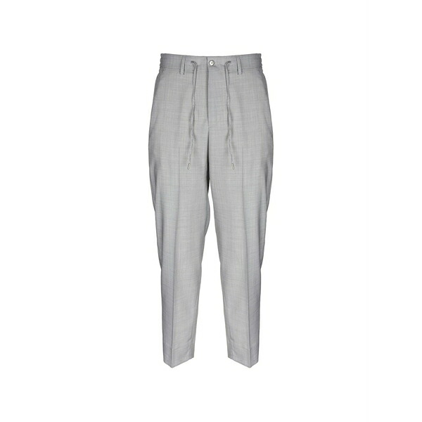 ブリ後押し 1949 メンズ 心地好いズボン下 ボトムス Drawstring trousers Grey
