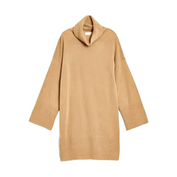 ガント レディース ワンピース トップス Roll-neck mini dress Neutrals｜asty