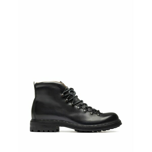 オフィチーネ クリエイティブ メンズ ブーツ シューズ Lace-up leather boots Grey|asty
