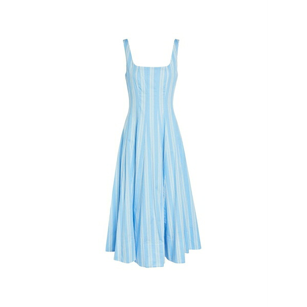 ステゥド レディース 衣装 トップス Wells striped mini dress Blue