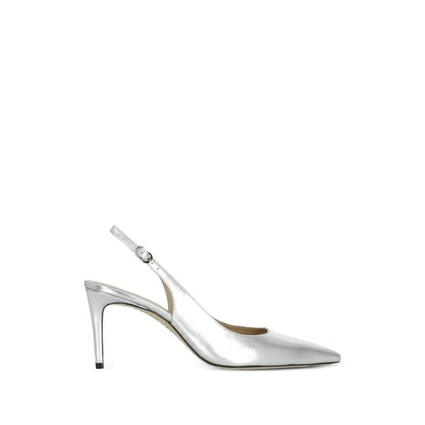 スチュアート ワイツマン レディース パンプス シューズ Stuart power 75 pointed slingback pumps Silver