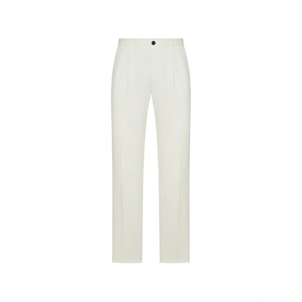 インコテックス メンズ 心地好いズボン下 ボトムス Pleated tailored trousers Neutrals