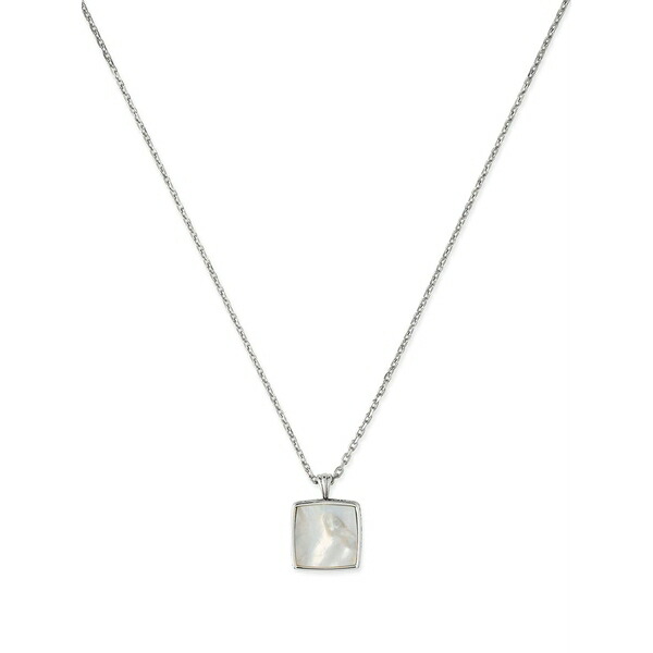 エマニュエレ ビコッキ メンズ 首飾り・チョー鉄道車両 佩び物 Mother of pearl pendant necklace Silver