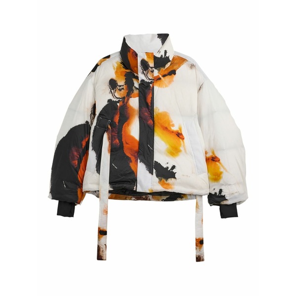 ワイスロバート・エドワード・リー レディース 上衣＆上衣 アウター Printed puffer jacket White